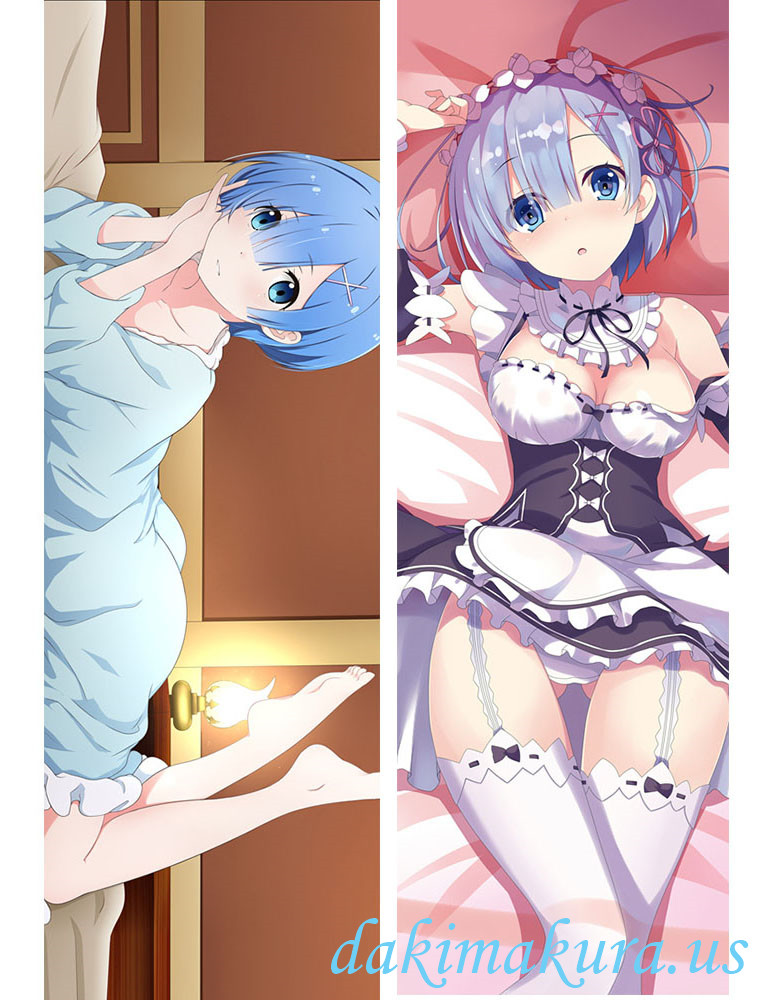 Rem - Re Zero Anime Dakimakura Japanese Hugging Body Pillow Cover